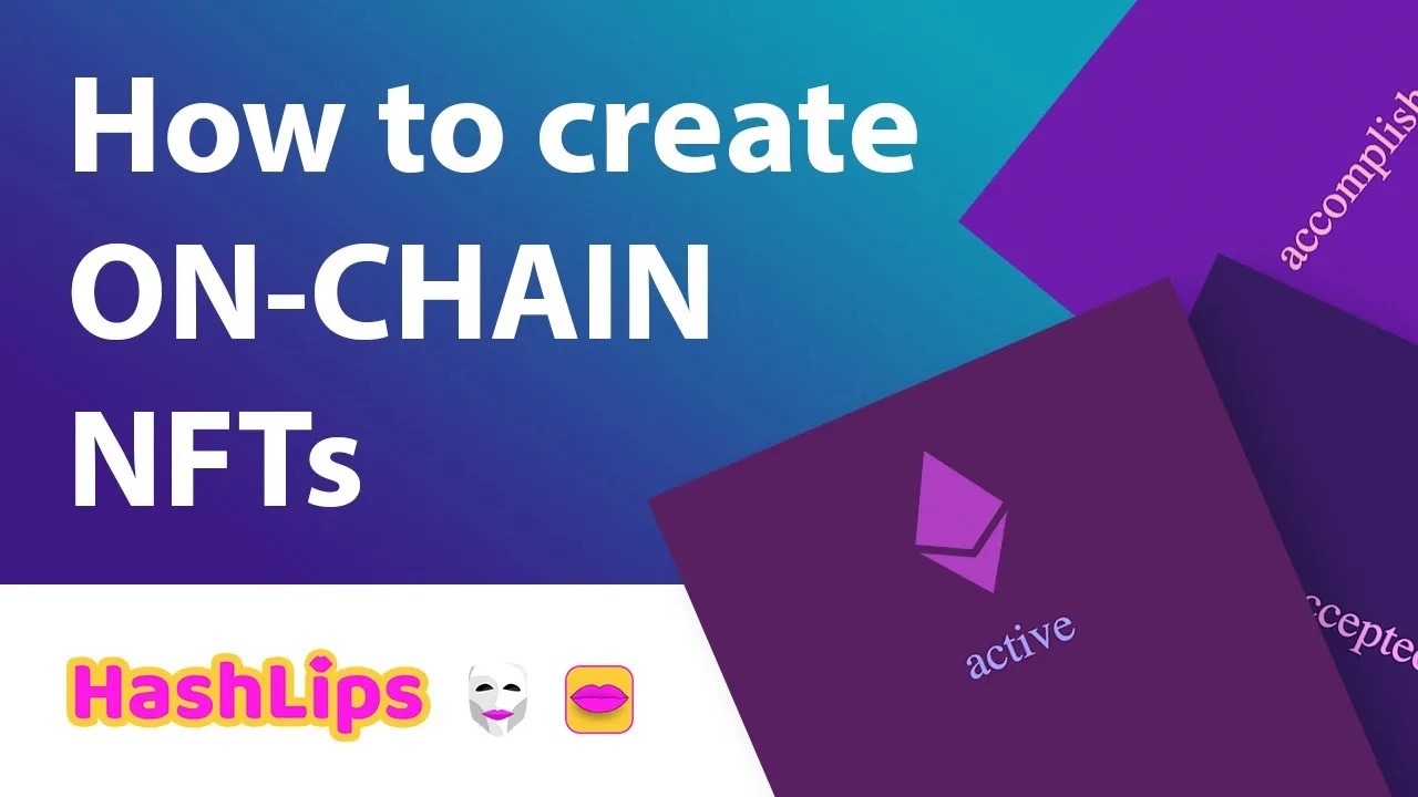 Thumbnail for How to create on-chain NFTs on youtube.com