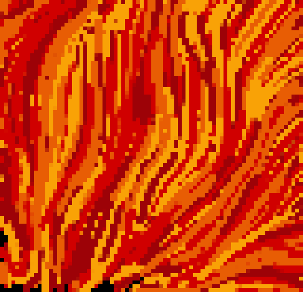 Picture of Filaments - Generative Pixel Art