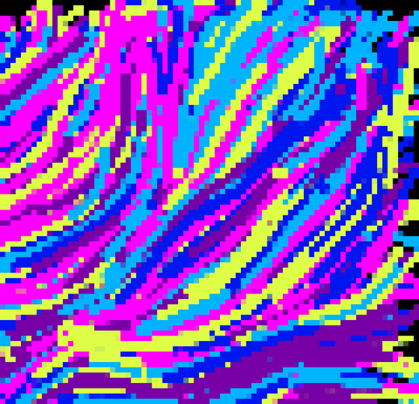 Picture of Filaments - Generative Pixel Art
