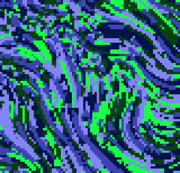 Picture of Filaments - Generative Pixel Art